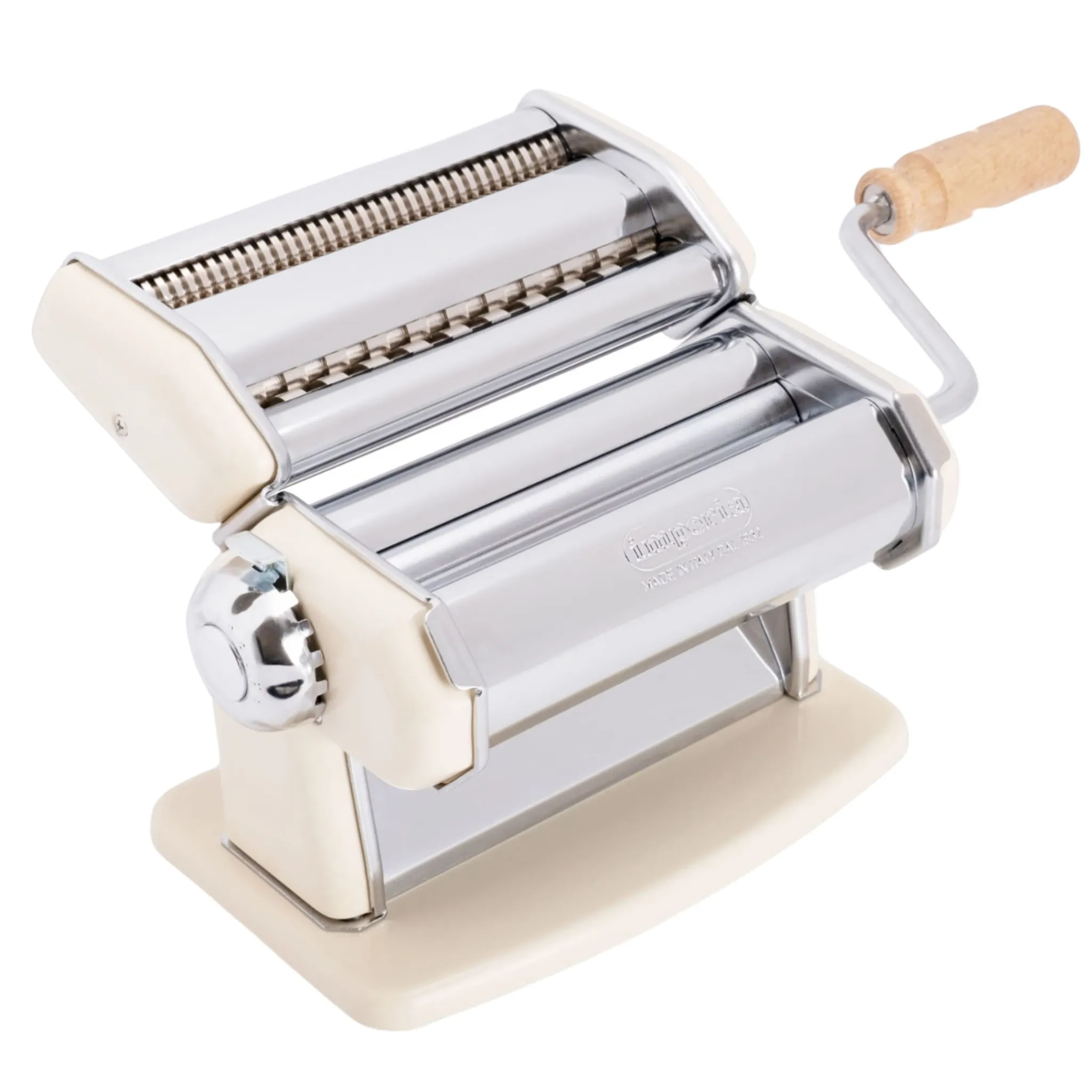 Imperia Pasta Imperia Ivory Pasta Maker with Dust Bag & Hopper New
