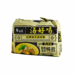 Baixiang  Instant Noodle Artificial Pork Bone Soup Flavour, 5x 113g Best
