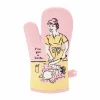 Blue Q I've Got a Knife Double Sided Oven Mitt Clearance