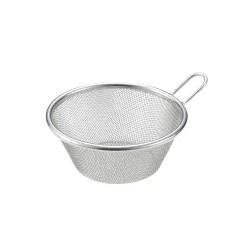 and Japanese Stainless Steel Deep Strainer for Prep Bowl, 13cm