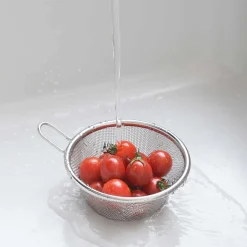 and Japanese Stainless Steel Deep Strainer for Prep Bowl, 13cm