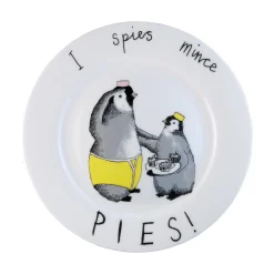 Jimbob Art I Spies Mince Pies! Side Plate, 20cm Hot