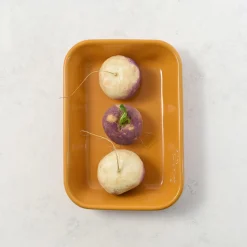 Kapka Enamel Kapka x Sous Chef Colourblock Enamel Roasting Dish, 21cm, Pink & Yellow Discount