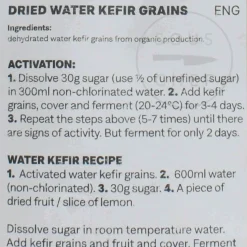 Kefirko Water Kefir Grains, 5g Best
