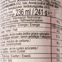 Kewpie Deep Roasted Sesame Dressing, 236ml