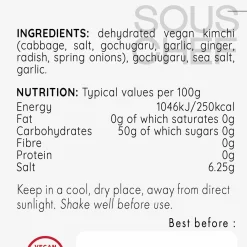 The Korean Pantry Korean Pantry Kimchi Chilli Flakes, 60g Hot