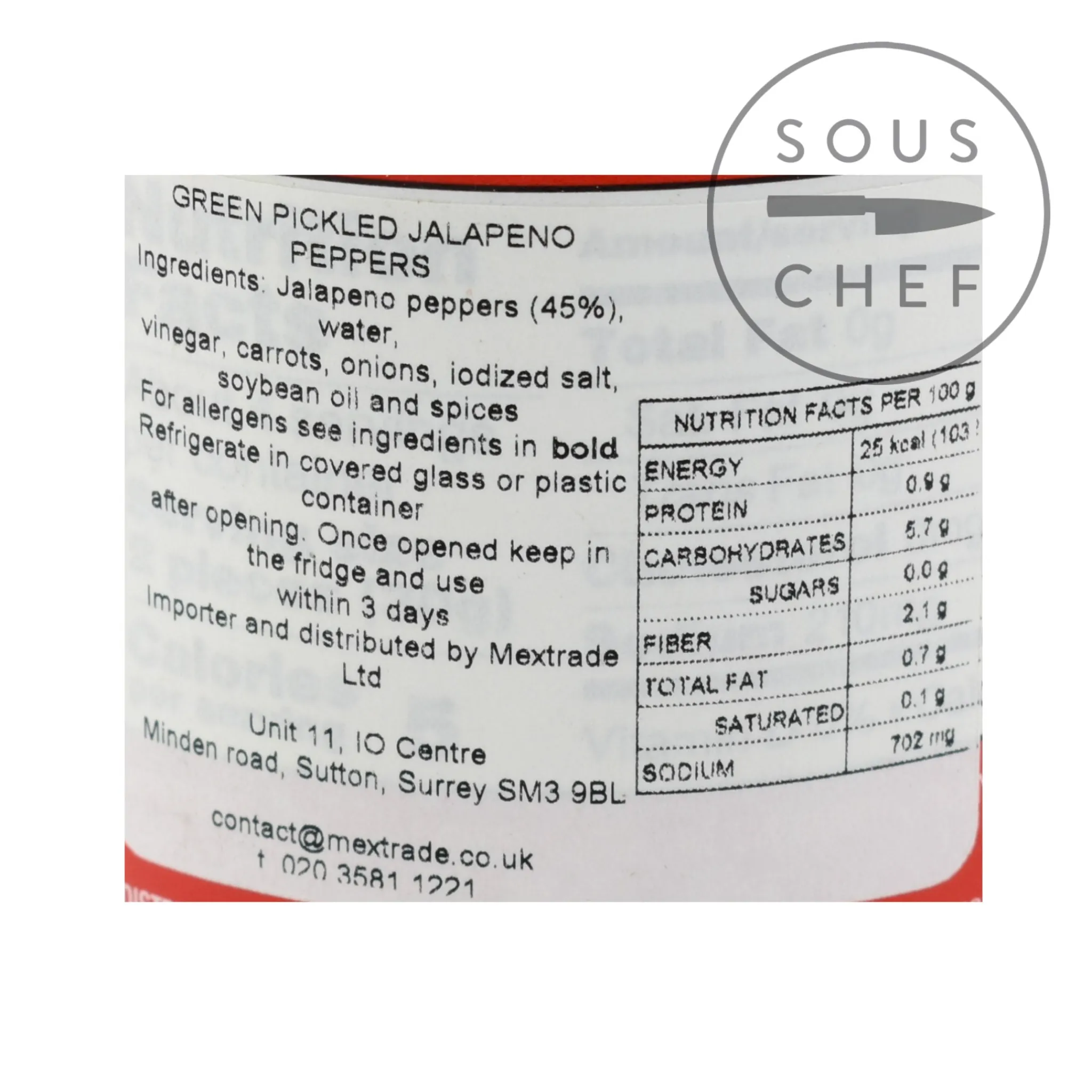 La Costena Whole Green Jalapeno Peppers, 199g Clearance