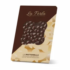 La Perla di Torino 60% Dark Chocolate Slab with Whole Roasted Hazelnuts, 450g Outlet