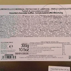 La Perla di Torino Truffle Selection in Tin, 300g Outlet