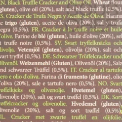 Lady Joseph Black Truffle Crackers, 100g Sale