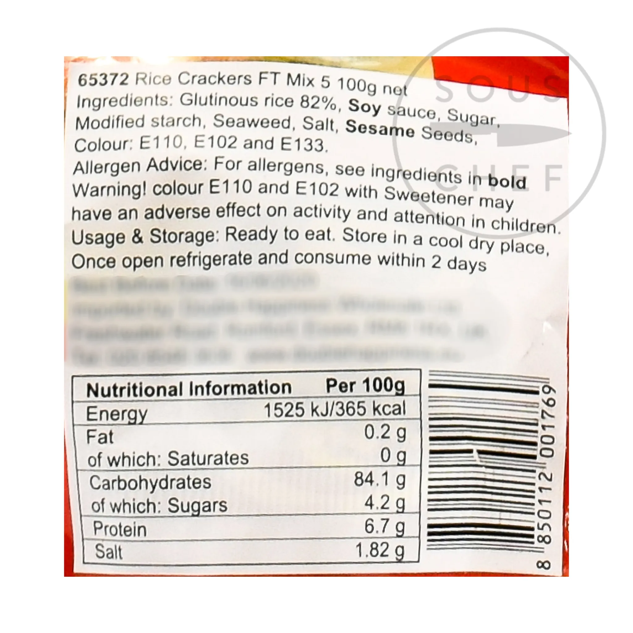 Ladybird Rice Crackers, 100g New