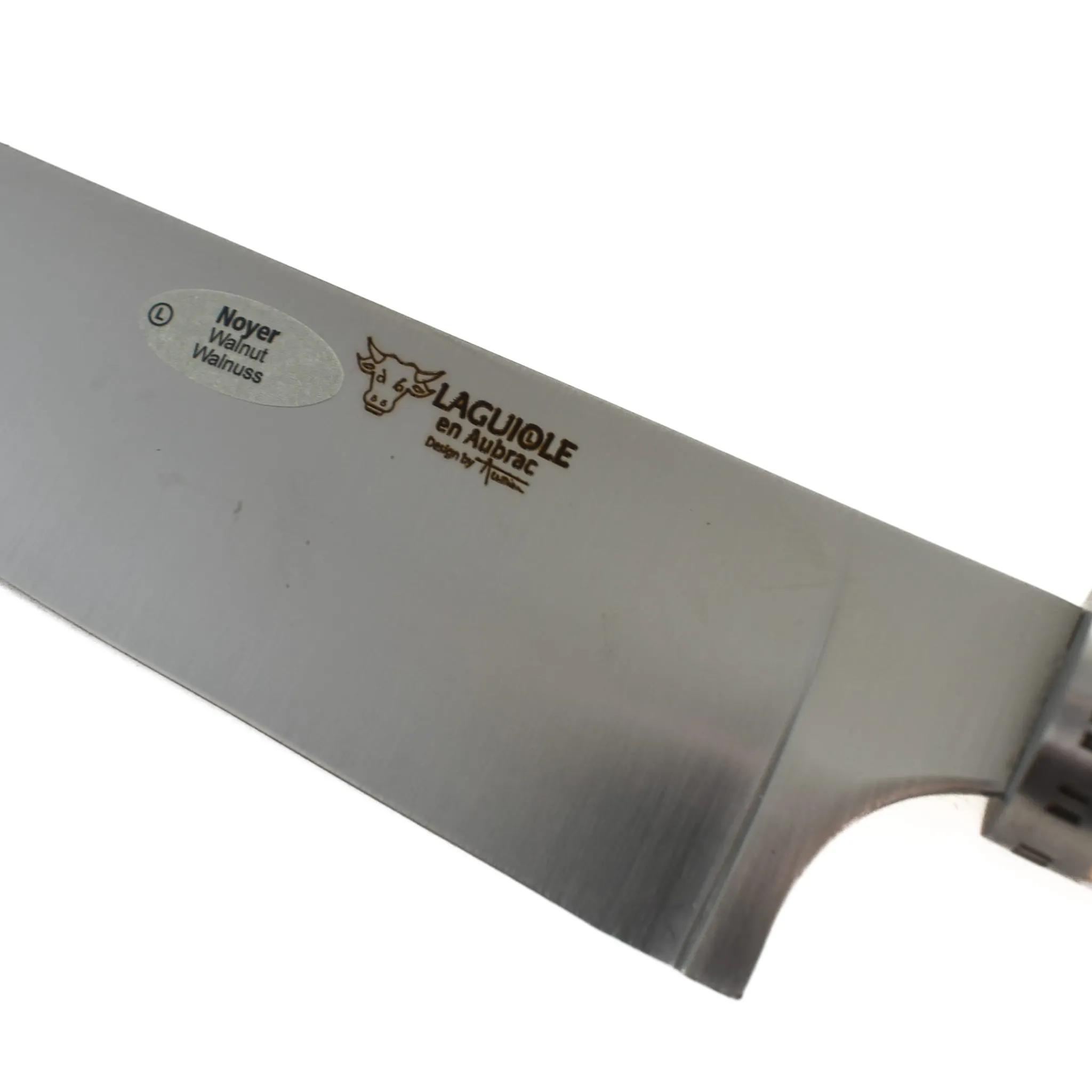 Laguiole en Aubrac Gourmet Walnut Handle Slicing Knife, 25cm New