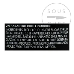 Lakrids Liquorice 4 - Chilli, 150g Clearance