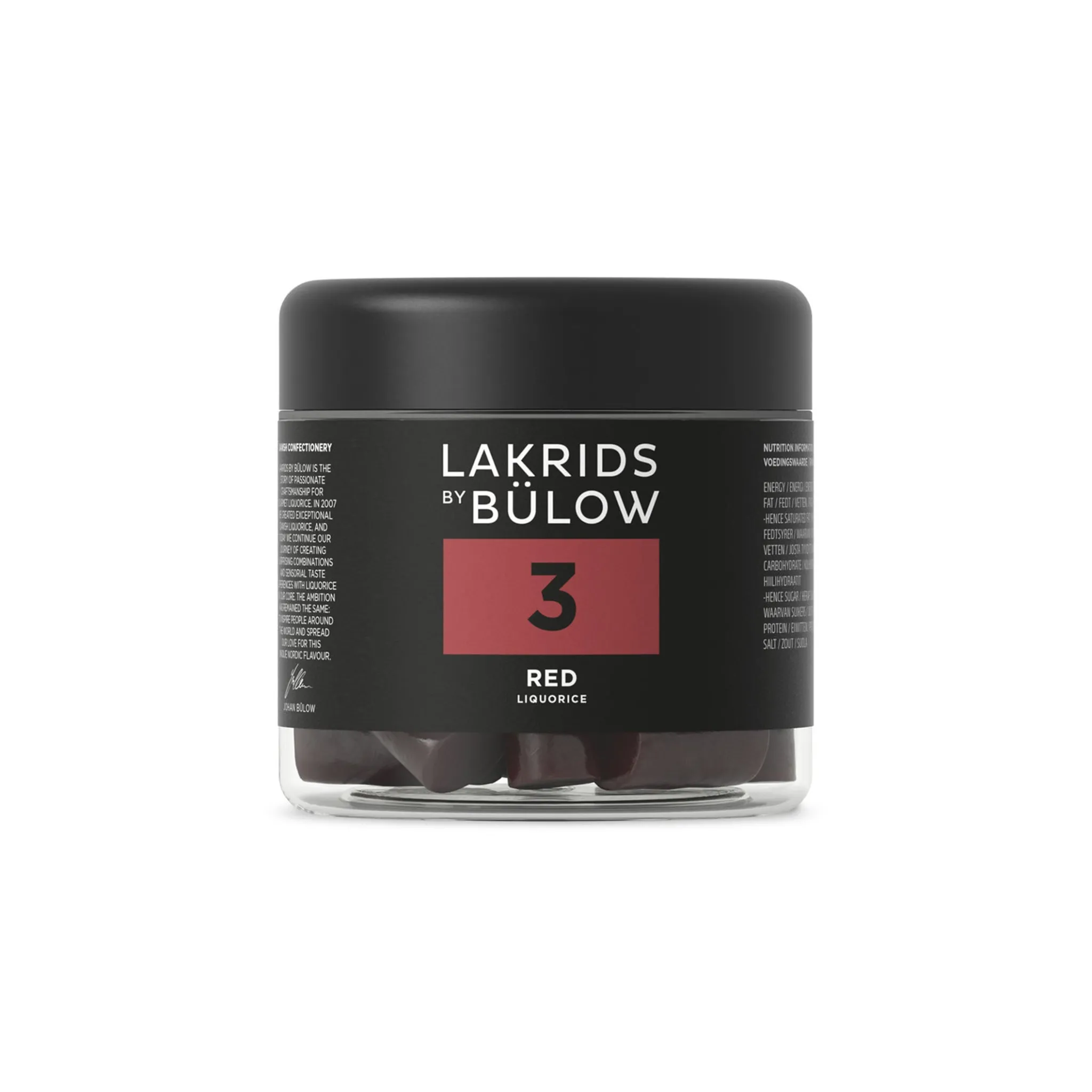 Lakrids Liquorice 3 - Red, 150g Outlet