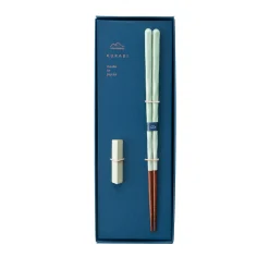 Kawai Co. Ltd Lancewood Light Green Japanese Luxury Chopstick Gift Set, 23cm