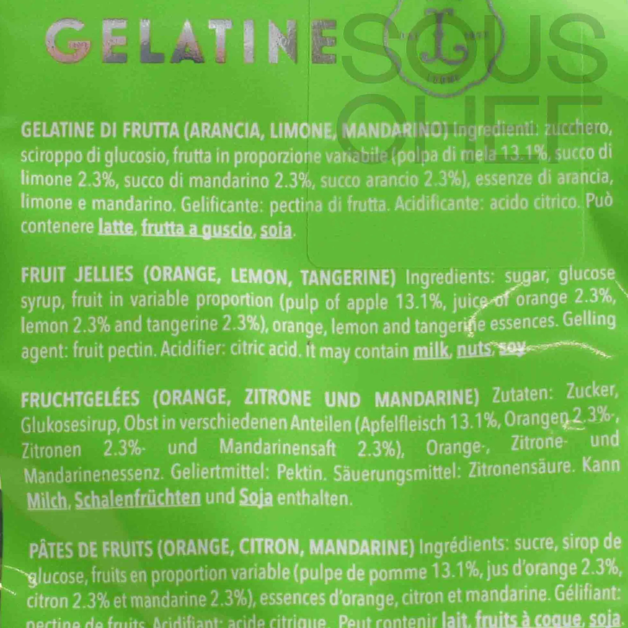 Leone Citrus Fruit Jellies, 150g Sale
