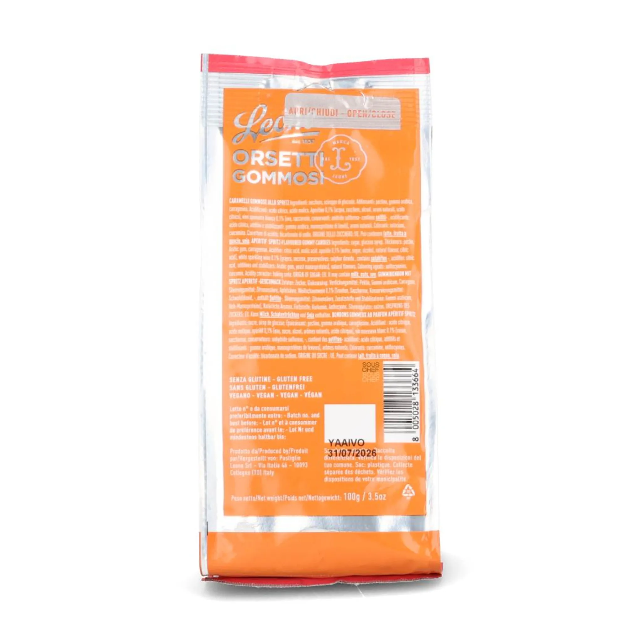 Leone Spritz Gummy Bears, 100g Clearance