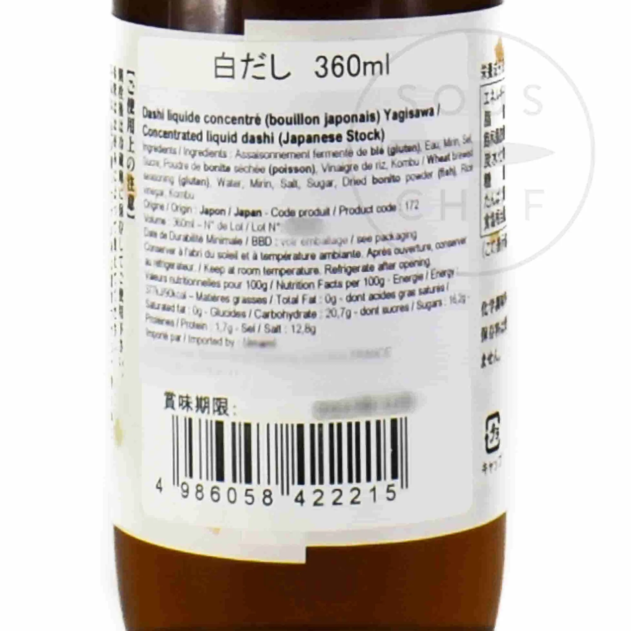 Yagisawa Shoten Liquid Concentrated Dashi Yagisawa, 360ml Online