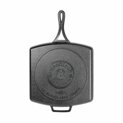 Lodge Blacklock Cast Iron Grill Pan Square, 30.5cm Sale