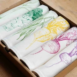 Lottie Day Garden Veg Mixed Design Napkins Box of 6 Best