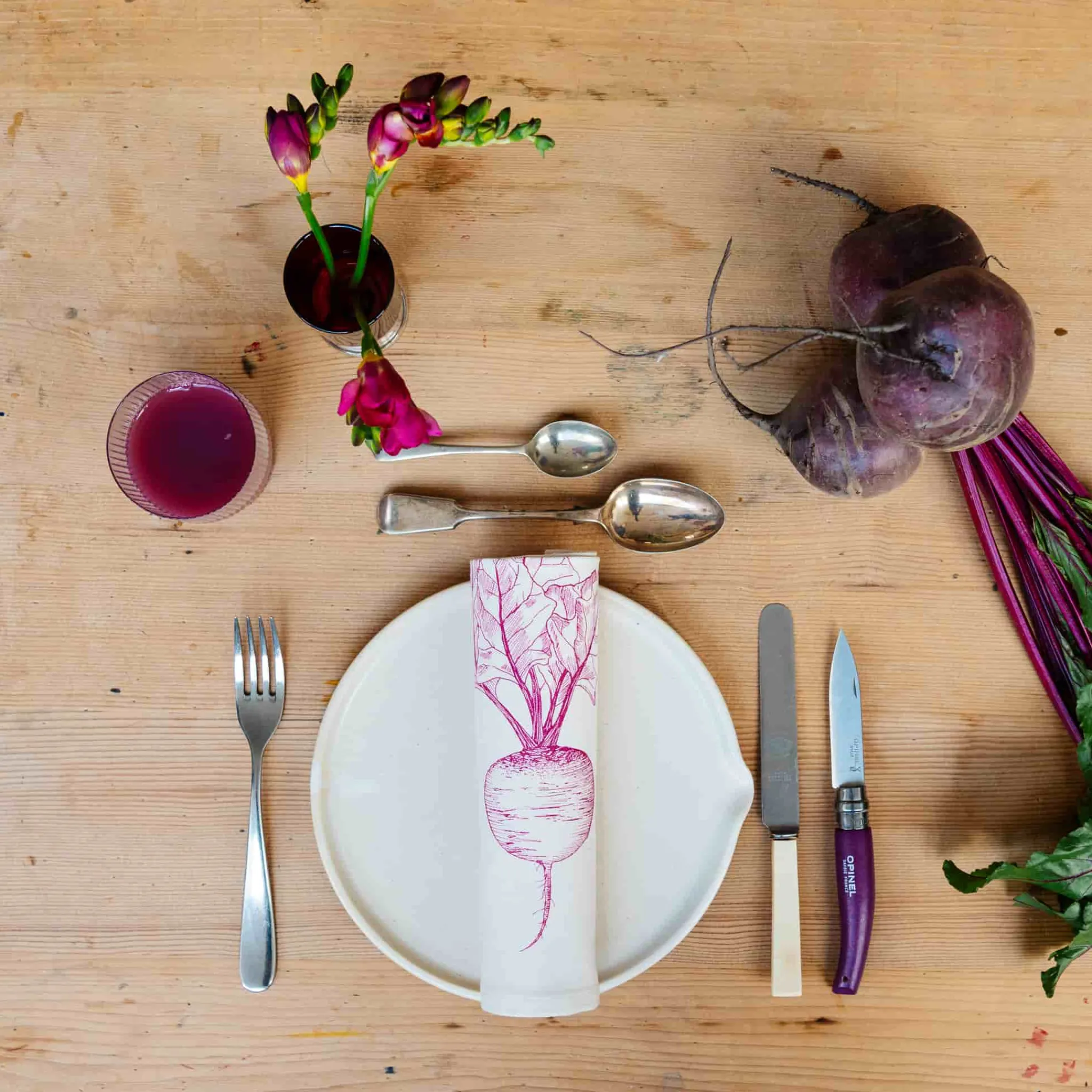 Lottie Day Garden Veg Mixed Design Napkins Box of 6 Best