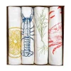 Lottie Day Set of 4 Seafood Napkins Online
