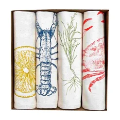 Lottie Day Set of 4 Seafood Napkins Online