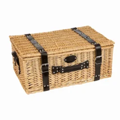 Les Jardin de la Comtesse Louvre Natural Picnic Basket, 6 Person Online