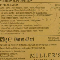 Baker & Barista Madagascan Bourbon Vanilla Biscuits, 120g Clearance