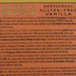 Baker & Barista Madagascan Gluten Free Vanilla Biscuits, 120g Discount