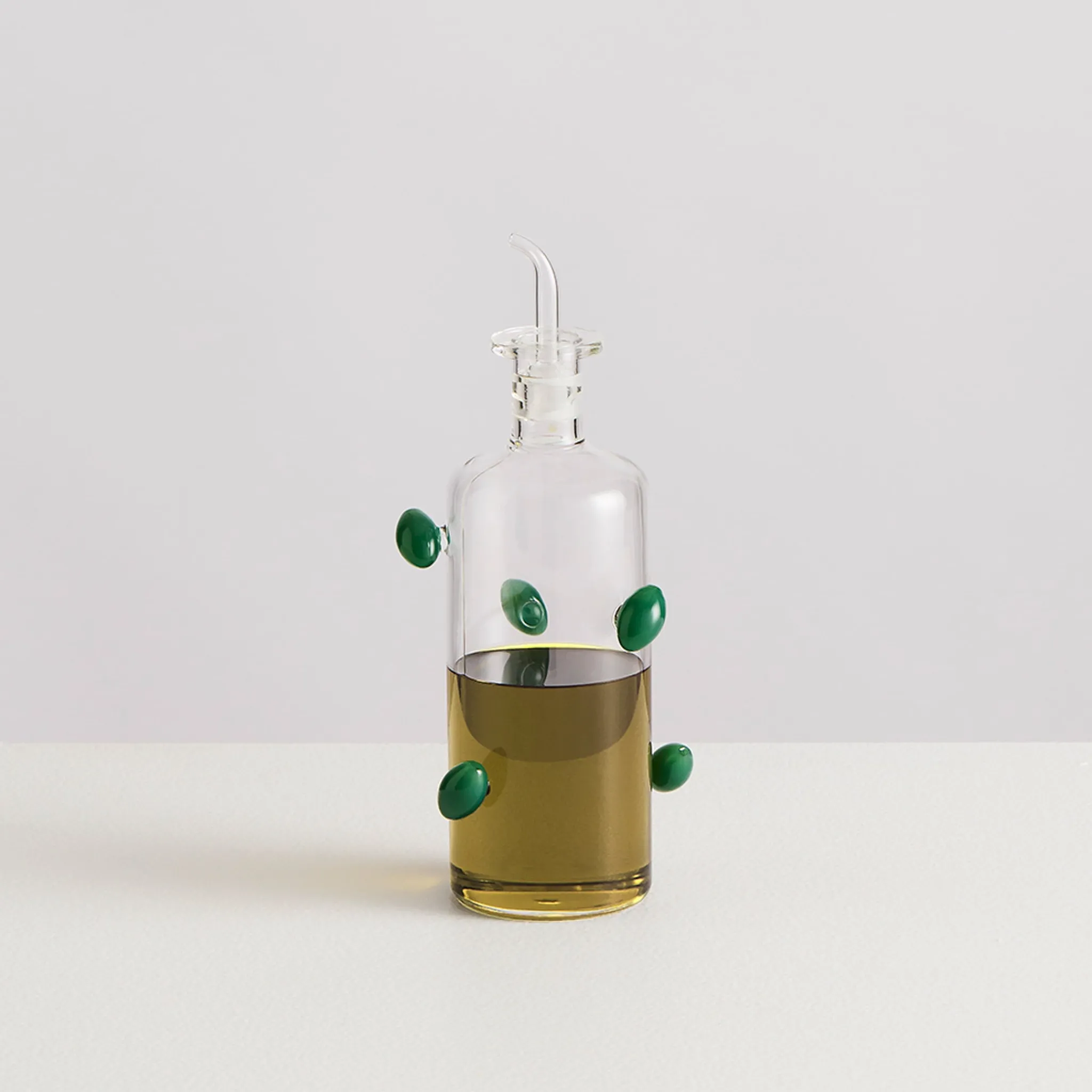 Maison Balzac Olive Oil Bottle with Olives, 550ml Hot