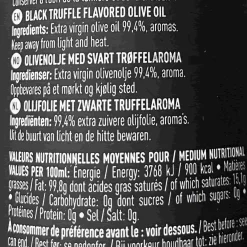 Maison Bremond Black Truffle Flavoured Olive Oil, 100ml Clearance