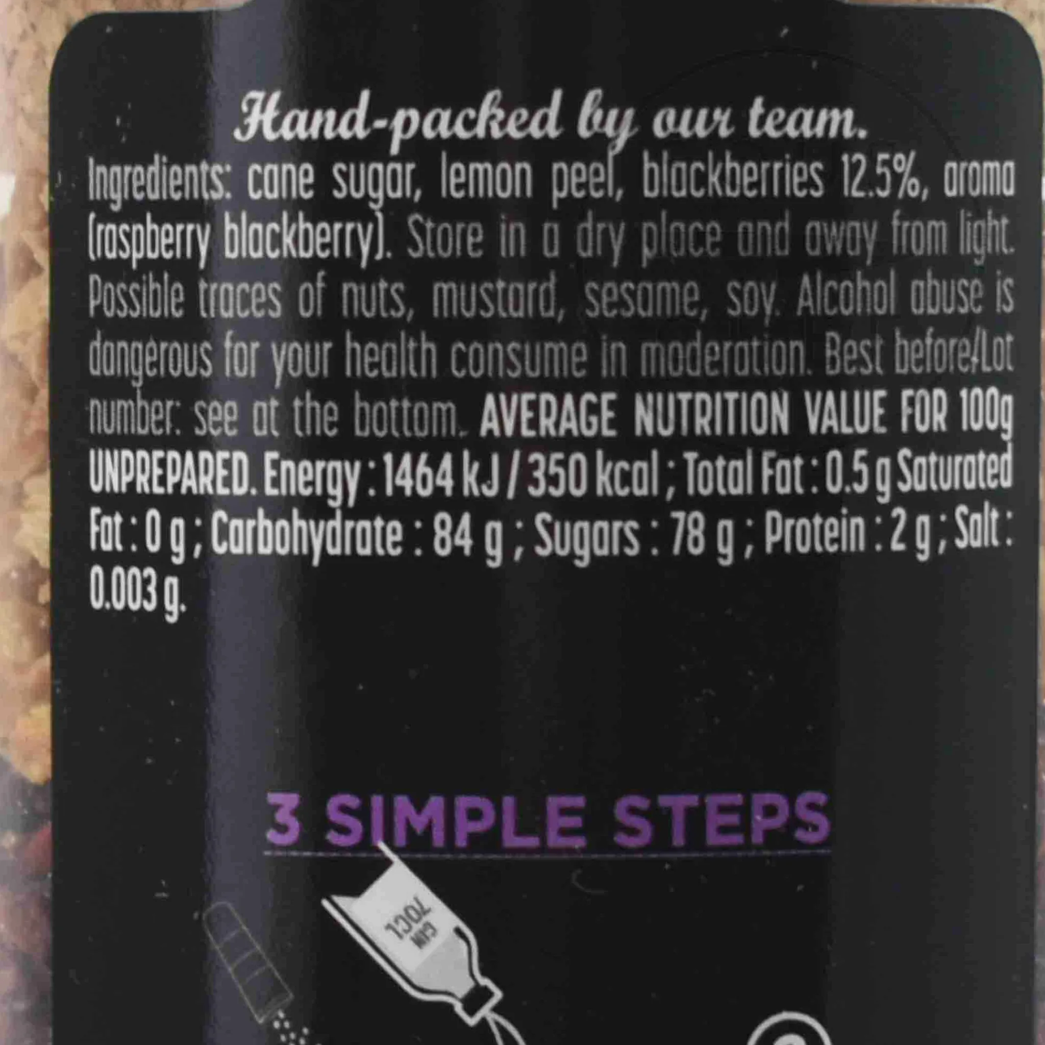 Quai Sud Make Your Own Gin Bramble Cocktail Mix, 110g New