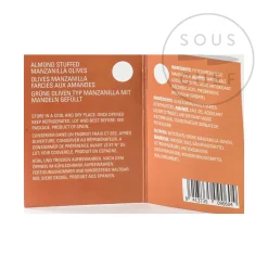 Ole Olives Manzanilla Olives Stuffed with Almond, 580g Outlet