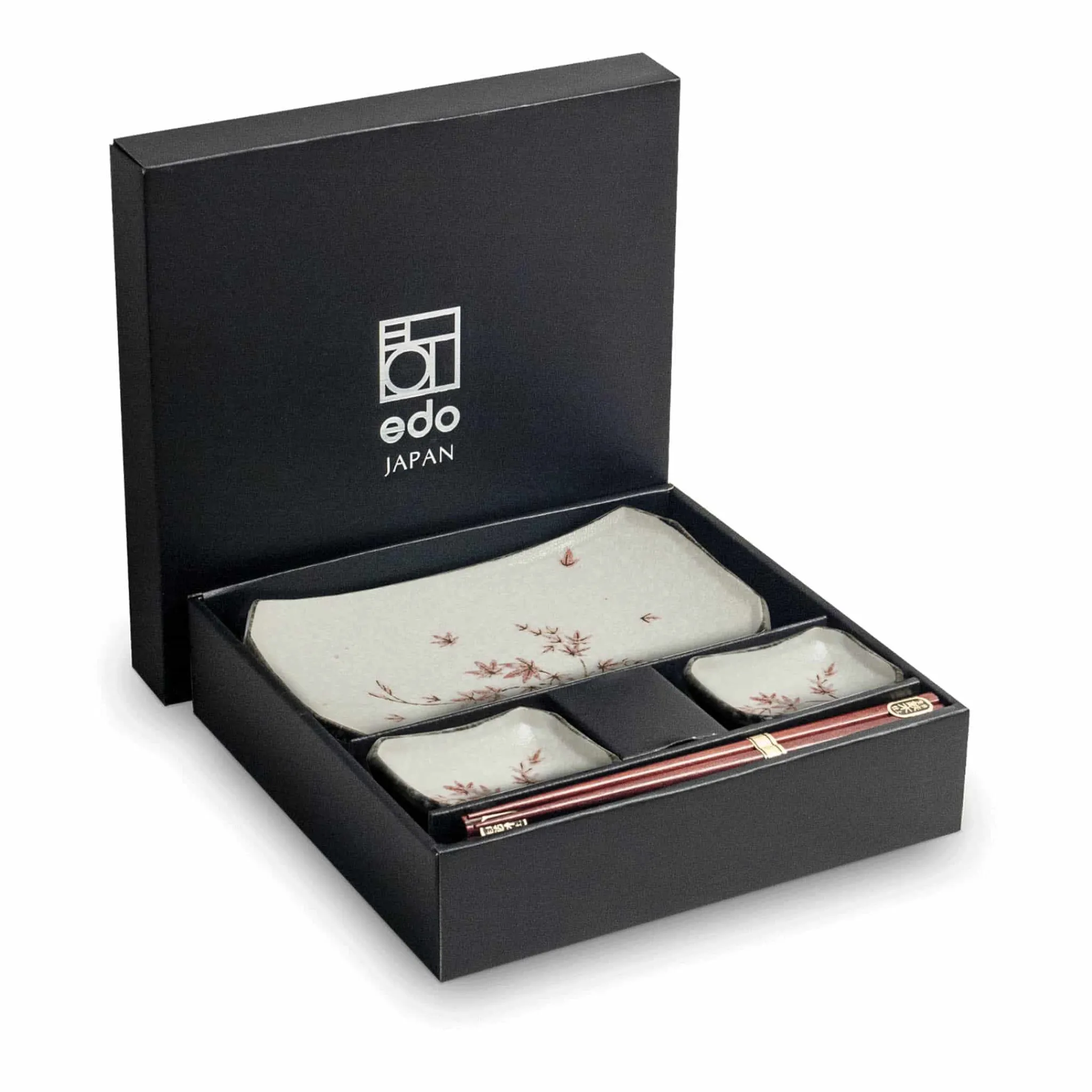 Kiji Stoneware & Ceramics Maple Leaf Sushi Serving Set Outlet