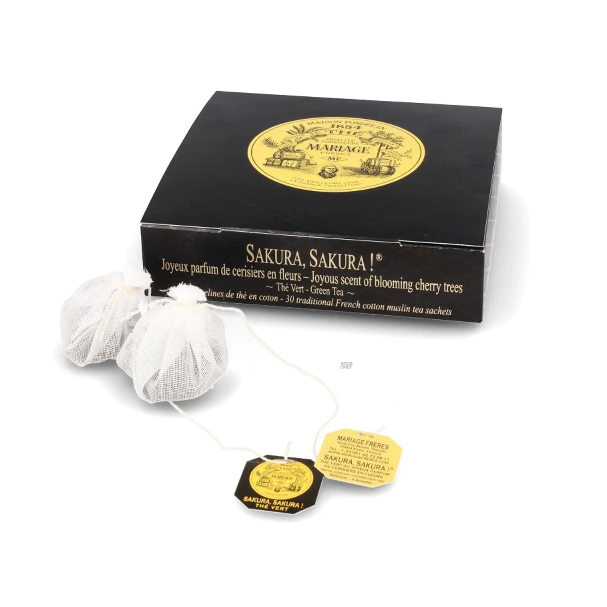 Mariage Freres Sakura Sakura Tea Bags, 75g Hot
