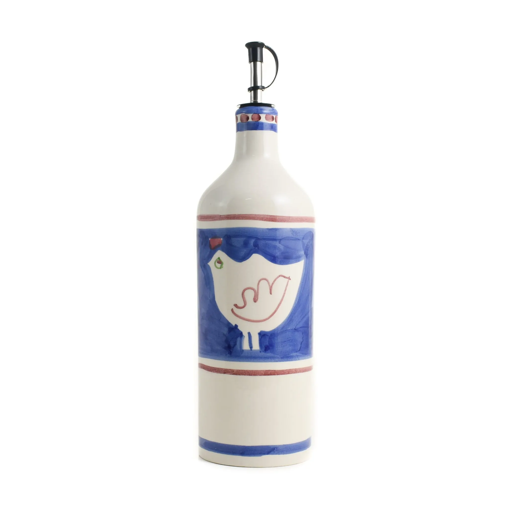 Materia Gallina Blue Olive Oil Bottle, 730ml Hot