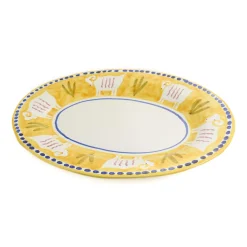 Materia Gallina Yellow Goat Oval Serving Dish Clearance