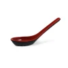 R&B Melamine Red & Black Soup Spoon Best