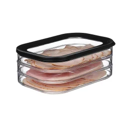 Mepal Modula Meat Cuts Storage Box, Black Sale