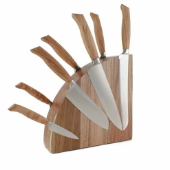 Messermeister 8 Piece Knife Block Set New