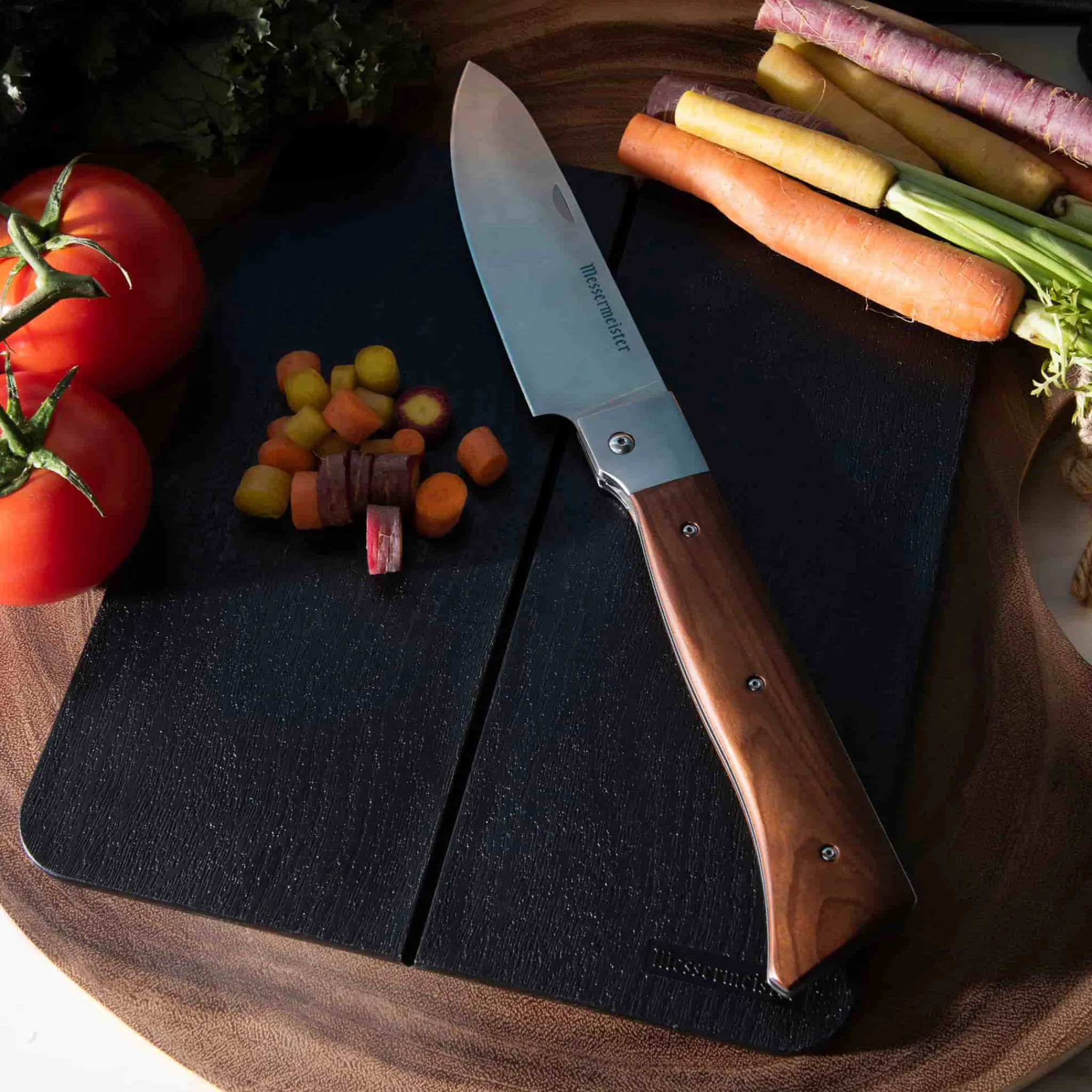 Messermeister Adventure Chef Maple Folding Chef's Knife, 16cm Sale
