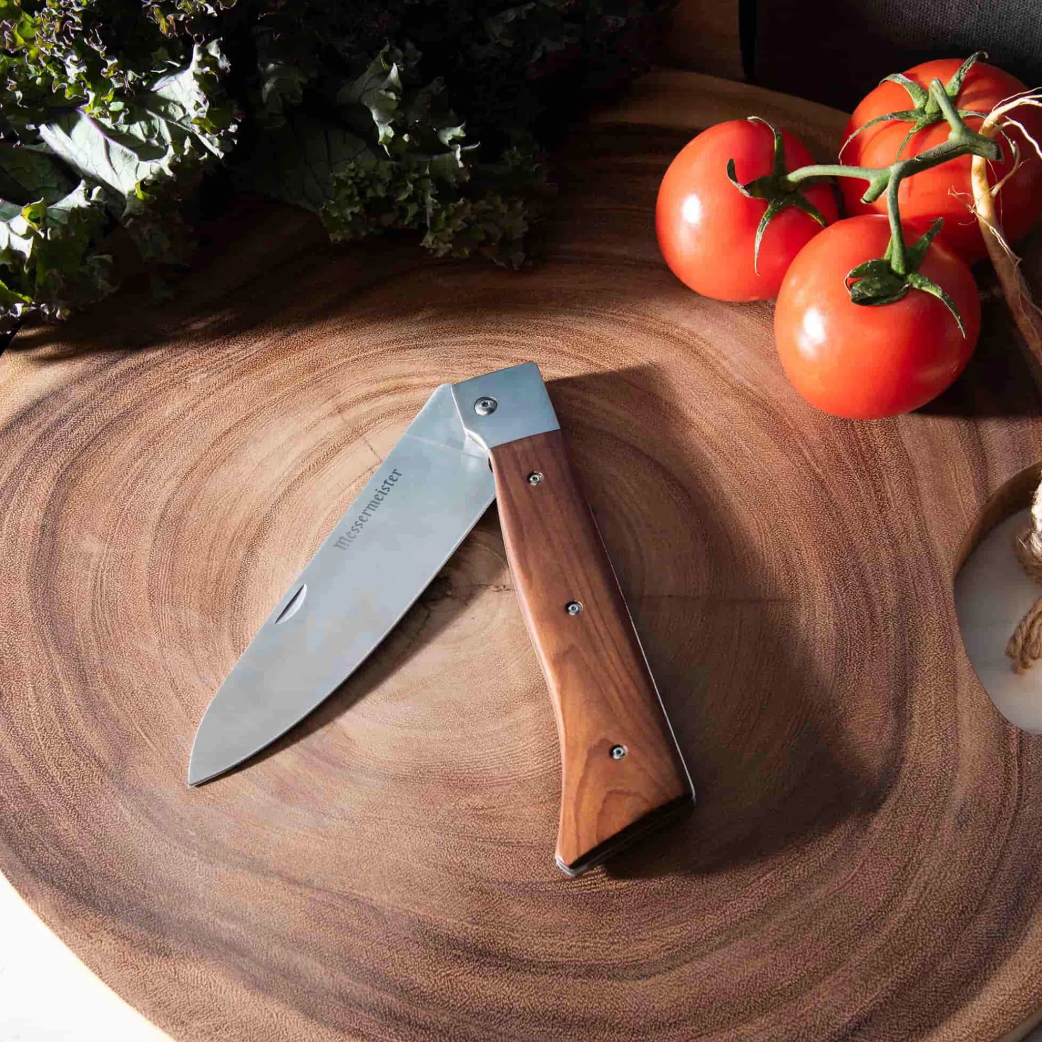 Messermeister Adventure Chef Maple Folding Chef's Knife, 16cm Sale