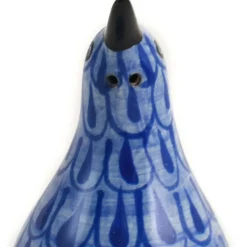 Gorky Pottery Mexican Hand Painted Bird Salt & Pepper Shaker Set Hot