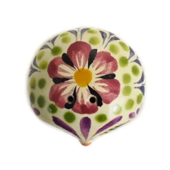 Gorky Pottery Mexican Hand Painted Purple Owl Salt & Pepper Shaker Set Sale