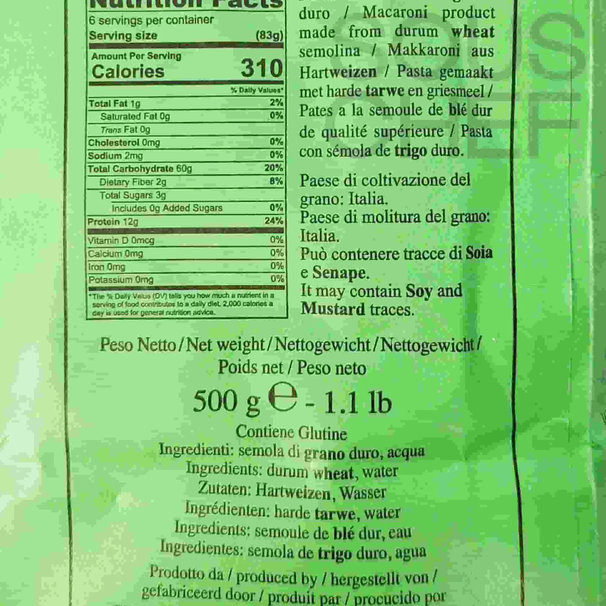 Michele Portoghese Cappelletti, 500g Sale