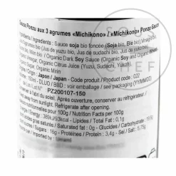 Bando Foods Michikono 3 Citrus Ponzu Sauce, 150ml Outlet