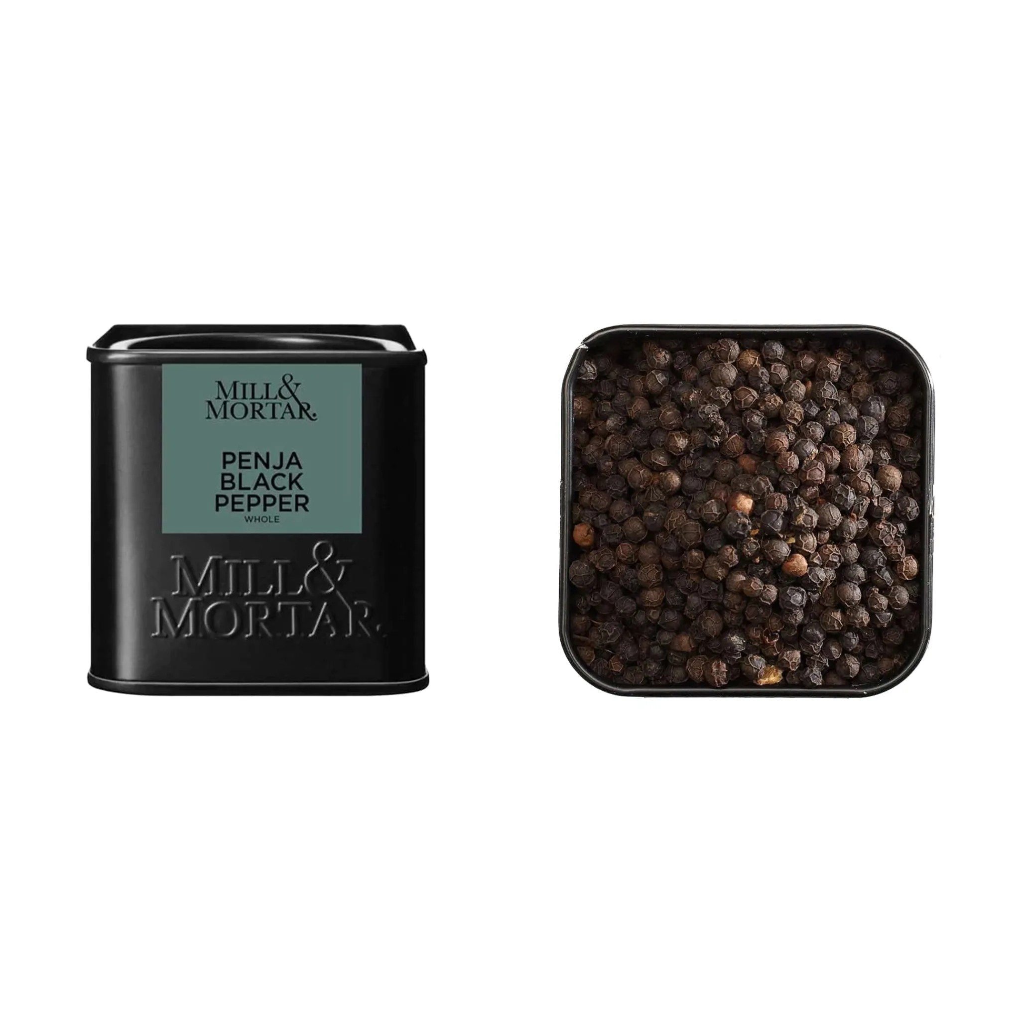 Mill & Mortar IGP Penja Black Peppercorn, 50g New