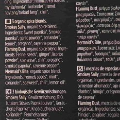 Mill & Mortar Organic Grill Champions Spice Blends Gift Set