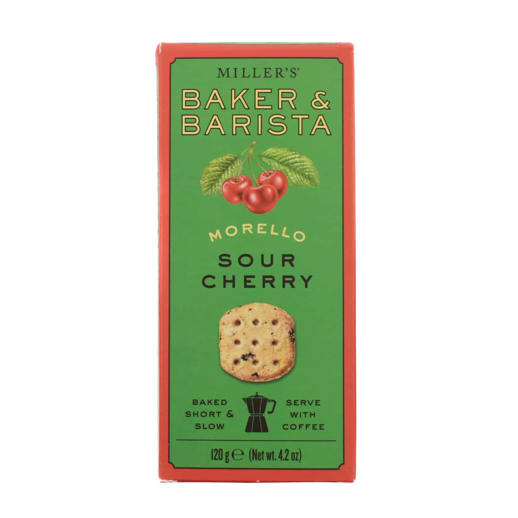 Baker & Barista Morello Sour Cherry Biscuits, 120g Online